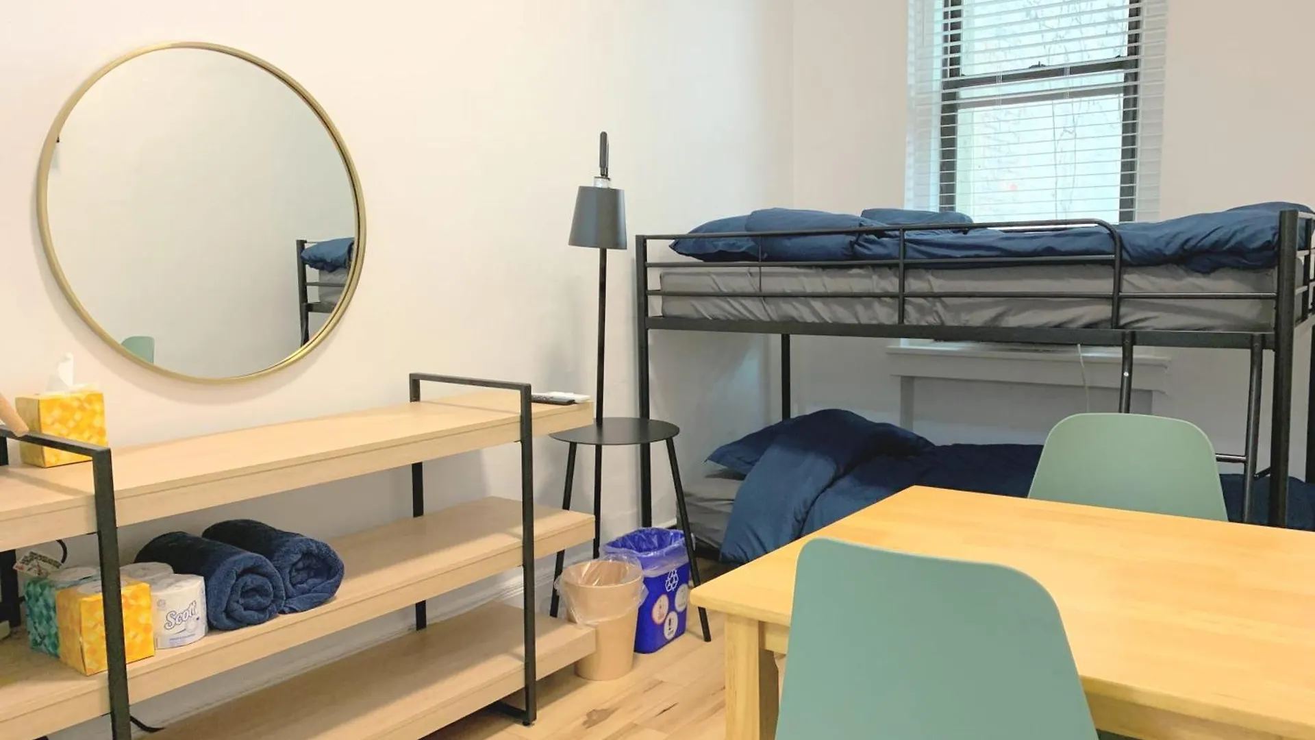 Chelsea Studio-Shared Bathroom With Kitchen Twin Bunk Bed New York